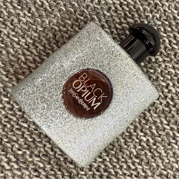 Yves Saint Laurent Black Opium Eau de Parfum Glitter Miniature Travel Size 7.5ml - Picture 6 of 12